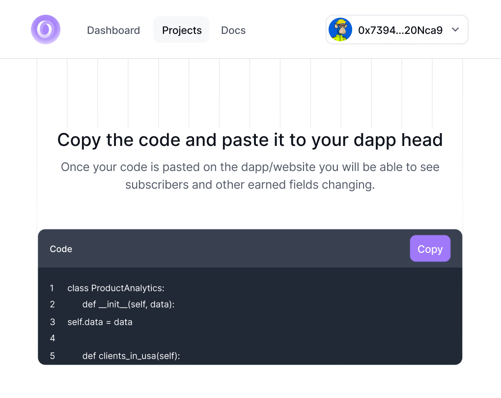 Add to your app